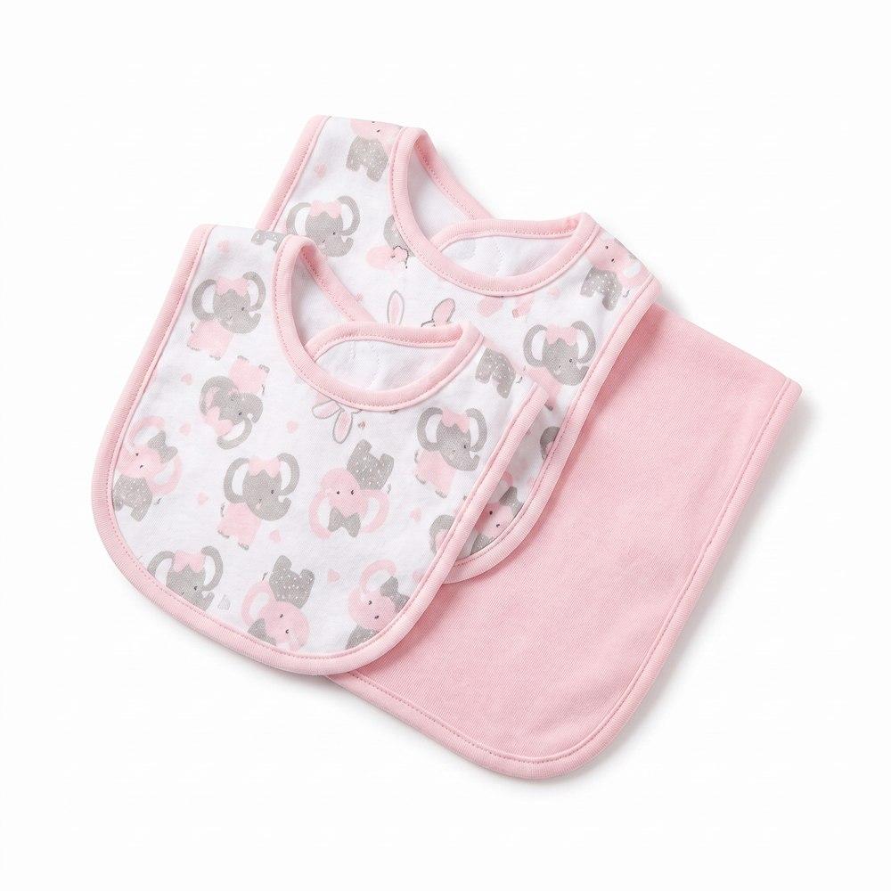 Bibs & Burp Cloths Set