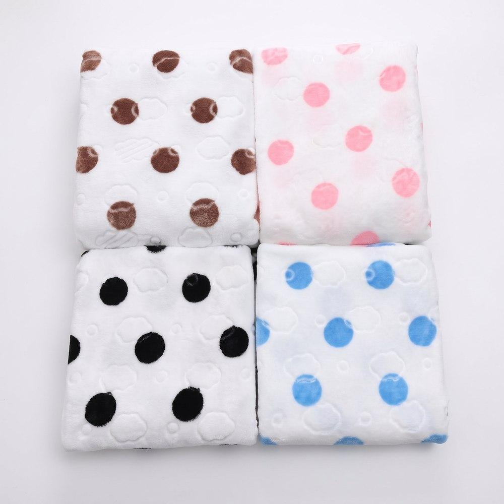 Polka Dot Baby Blanket