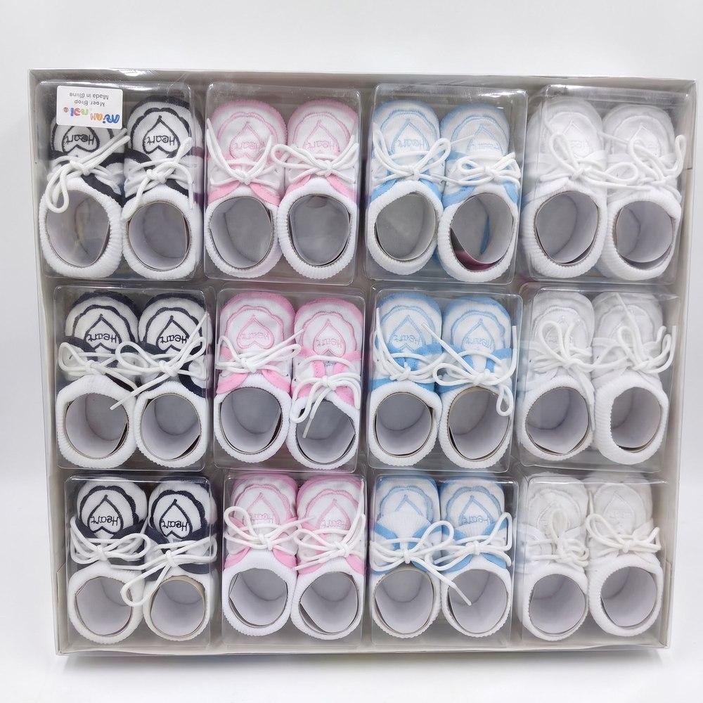 Soft Sole Baby Shoes (Box of 12 Pairs)